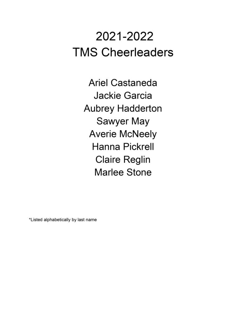TMS Cheer